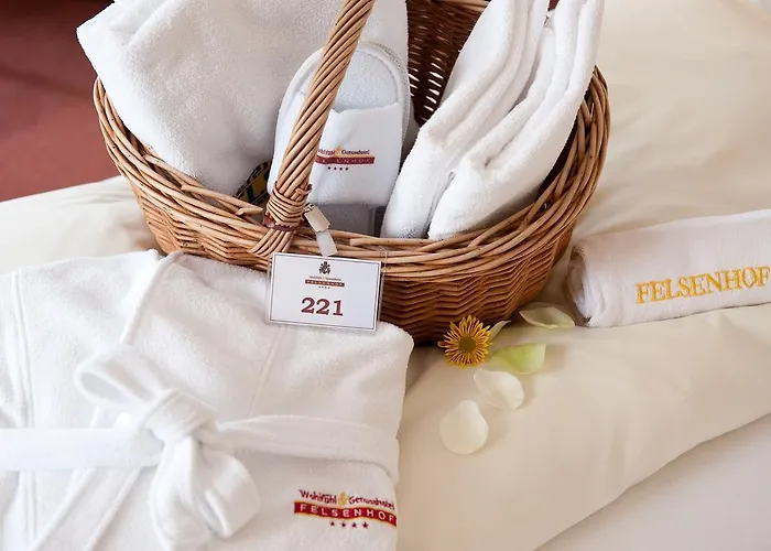 Готель Wohlfuehl & Genusshotel Felsenhof Бад-Кляйнкірхгайм